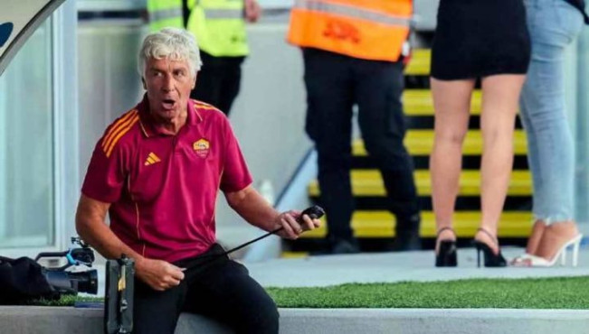 Pelatih AS Roma, Gian Piero Gasperini. [Instagram]